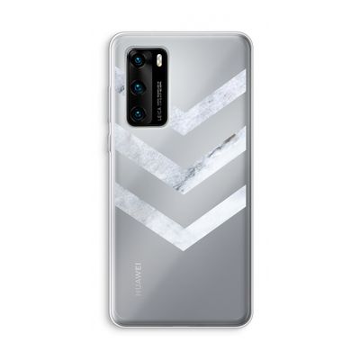 Marmeren pijlen: Huawei P40 Transparant Hoesje