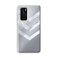 Marmeren pijlen: Huawei P40 Transparant Hoesje