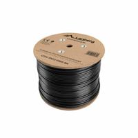 Stevige FTP-netwerkkabel Cat6 Lanberg LCF6-30CU-0305-BK 305 m Zwart