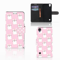 LG X Style Telefoonhoesje met Pasjes Sleeping Cats - thumbnail