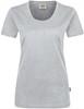 Hakro 127 Women's T-shirt Classic - Mottled Ash Grey - XS