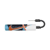 Nike Essential Ballenpomp Zwart Wit Blauw Oranje Nike Essential Ballenpomp Zwart Wit Blauw Oranje