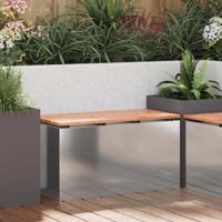 Tuinbank Zilver 80 x 40 x 43 cm Gegalvaniseerd staal