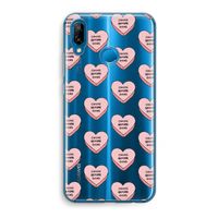 Chicks before dicks: Huawei P20 Lite Transparant Hoesje