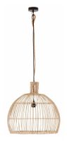 MUST Living Hanglamp 'Las Salinas' Rotan, 50cm, kleur Naturel