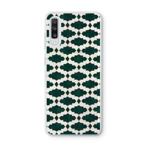 Moroccan tiles: Samsung Galaxy A70 Transparant Hoesje