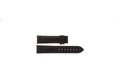 Horlogeband Tissot T66171233 / T610014569 Leder Bruin 20mm