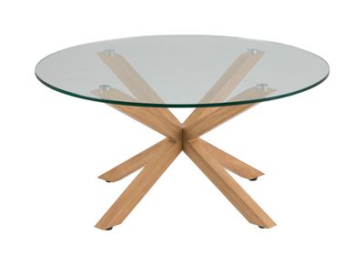 Bendt Glazen Salontafel 'Line' 82cm
