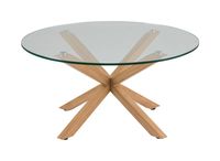 Bendt Glazen Salontafel 'Line' 82cm