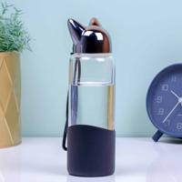 Kat waterfles - Zwart