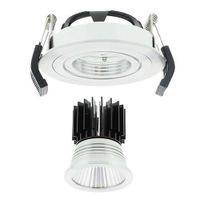 LED inbouwspot 3.3W 300Lm aluminium klemko 863900 863020