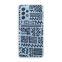 Marrakech print: Samsung Galaxy A73 Transparant Hoesje