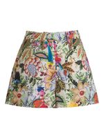 ETRO KIDS x Trolls short en coton à imprimé graphique - Blanc