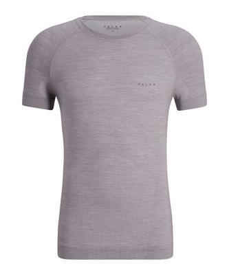 Falke Wool-Tech Light T-shirt Heren Grey-Heather XL