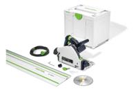Festool ts 55 febq-plus-fs | invalcirkelzaagmachine | met geleiderail | in koffer - 577010