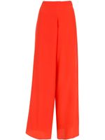 Amir Slama pantalon palazzo en soie - Rouge - thumbnail