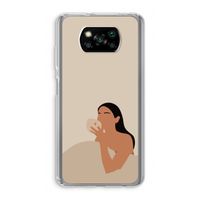 Fresh coffee: Xiaomi Poco X3 NFC Transparant Hoesje