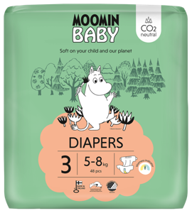 Moomin Baby Luier Maat 3 Midi