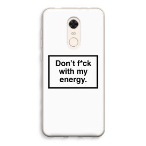 My energy: Xiaomi Redmi 5 Transparant Hoesje