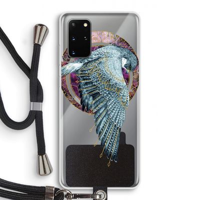 Golden Falcon: Samsung Galaxy S20 Plus Transparant Hoesje met koord