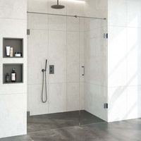 Nisdeur Compleet Just Creating Profielloos 2-Delig 160x200 cm 100/60 Gunmetal Sanitop