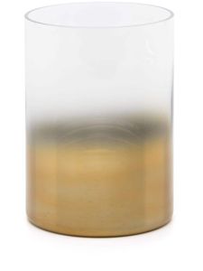 POLSPOTTEN porte-bougies Hurricane en verre (10 cm) - Tons neutres