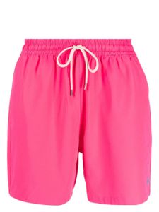 Polo Ralph Lauren short de bain à patch logo - Rose