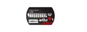 Wiha Bitset FlipSelector Standard 25 mm sleufkop, Phillips, Pozidriv 14-delig 1/4" C6,3 - 39029 - 39029