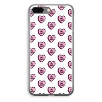 GIRL POWER: iPhone 8 Plus Transparant Hoesje