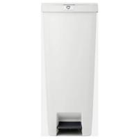 brabantia StepUp 800009 Pedaalemmer (groot) 40 l Kringloop kunststof (l x b x h) 352 x 280 x 666 mm Lichtgrijs Met voetpedaal 1 stuk(s)