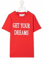 Alberta Ferretti Kids t-shirt Get Your Dreams - Rouge - thumbnail