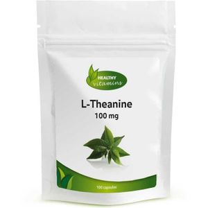 L-Theanine 100 mg | 100 capsules | Vitaminesperpost.nl