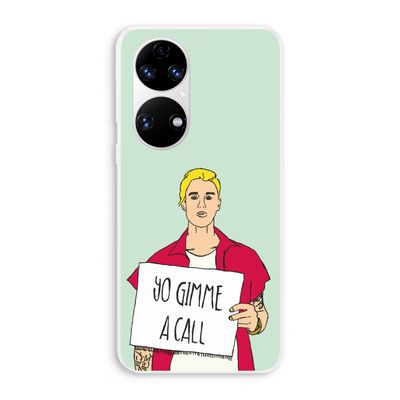 Gimme a call: Huawei P50 Transparant Hoesje