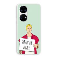 Gimme a call: Huawei P50 Transparant Hoesje