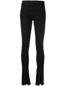 Rick Owens DRKSHDW legging à fentes - Noir