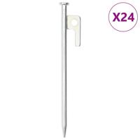 VidaXL Tentharingen 24 st 9 mm 20 cm gegalvaniseerd staal VidaXL Tentharingen 24 st 9 mm 20 cm gegalvaniseerd staal