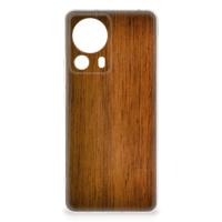 Xiaomi 13 Lite | Bumper Hoesje | Donker Hout