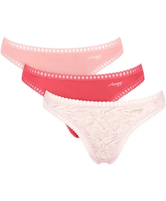 Sloggi 3-pack Go Crush string dames