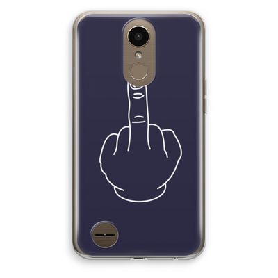 F**k U: LG K10 (2017) Transparant Hoesje