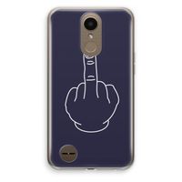 F**k U: LG K10 (2017) Transparant Hoesje