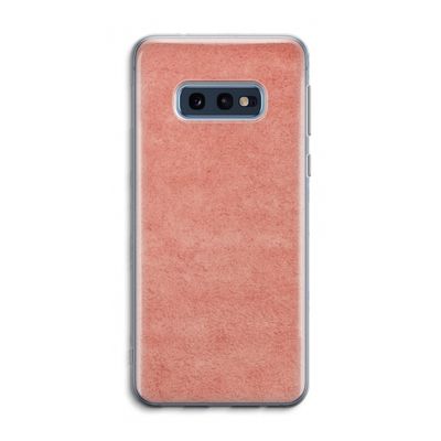 Marrakech Walls: Samsung Galaxy S10e Transparant Hoesje