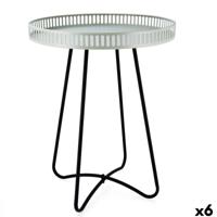 Bijzettafel Vinthera Moa Zwart Groen 38 x 49 cm (6 Stuks)