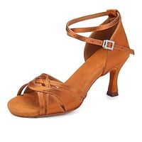 dames latin dansschoenen dames ballroom salsa tango professionele prestatie praktijk dansschoenen Lightinthebox