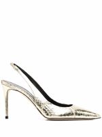 Scarosso x Brian Atwood escarpins Sutton - Or