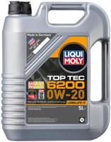 LIQUI MOLY motorolie "top tec 6200". oil top tec 6200 5l 0w-20