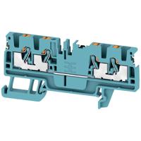 Weidmüller 2674760000 Doorgangsserieklem Push-In-klem, Steekaansluiting Blauw 100 stuk(s)