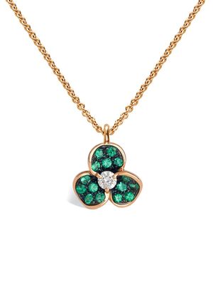 LEO PIZZO collier à pendentif Candy Flora - Rose