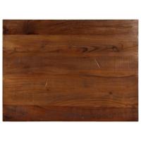 Tafelblad rechthoekig 70x50x3,8 cm massief gerecycled hout