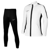 Nike Dri-FIT Academy 23 Full-Zip Trainingspak Kids Wit Zwart - thumbnail