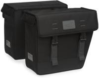 Newlooxs New looxs origin dubbel tas zwart - fietstas - unisex - waterafstotend - 39l